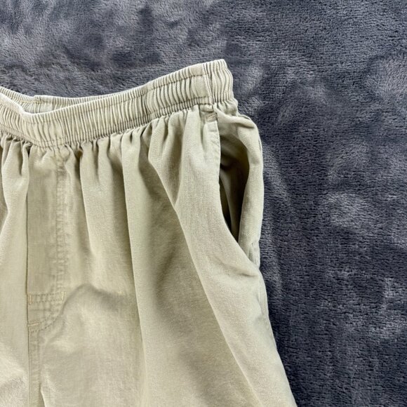 NO FEAR Khaki Shorts Men L Sun Faded Bleached Distressed X Game Made in USA Surf - Picture 4 of 14